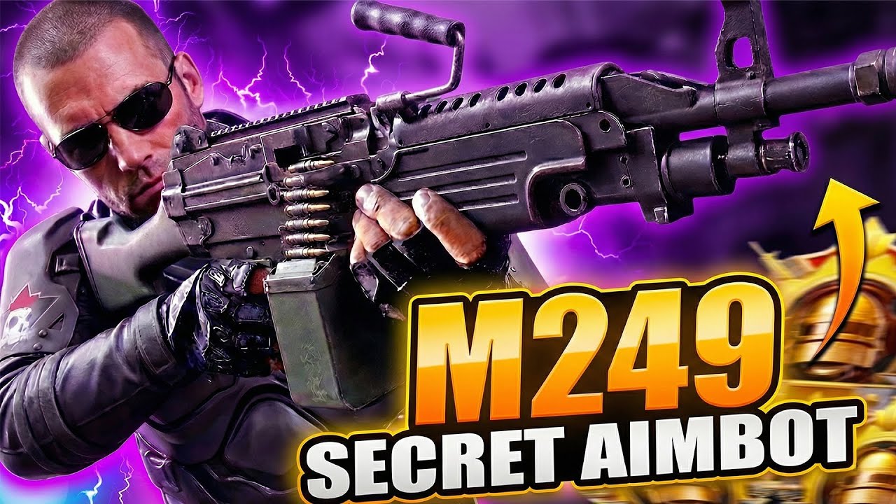 START USING M249 IN BGMI BEFORE KRAFTON FIX THIS AIMBOT BUG 🔥 - 100% ACCURACY