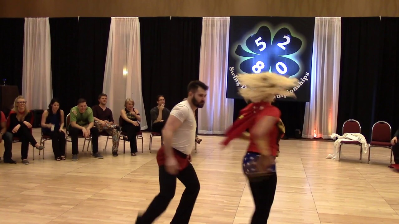 Ben Morris & Cameo Cross - 5280 Champions Superhero Strictly Swing 1st Place