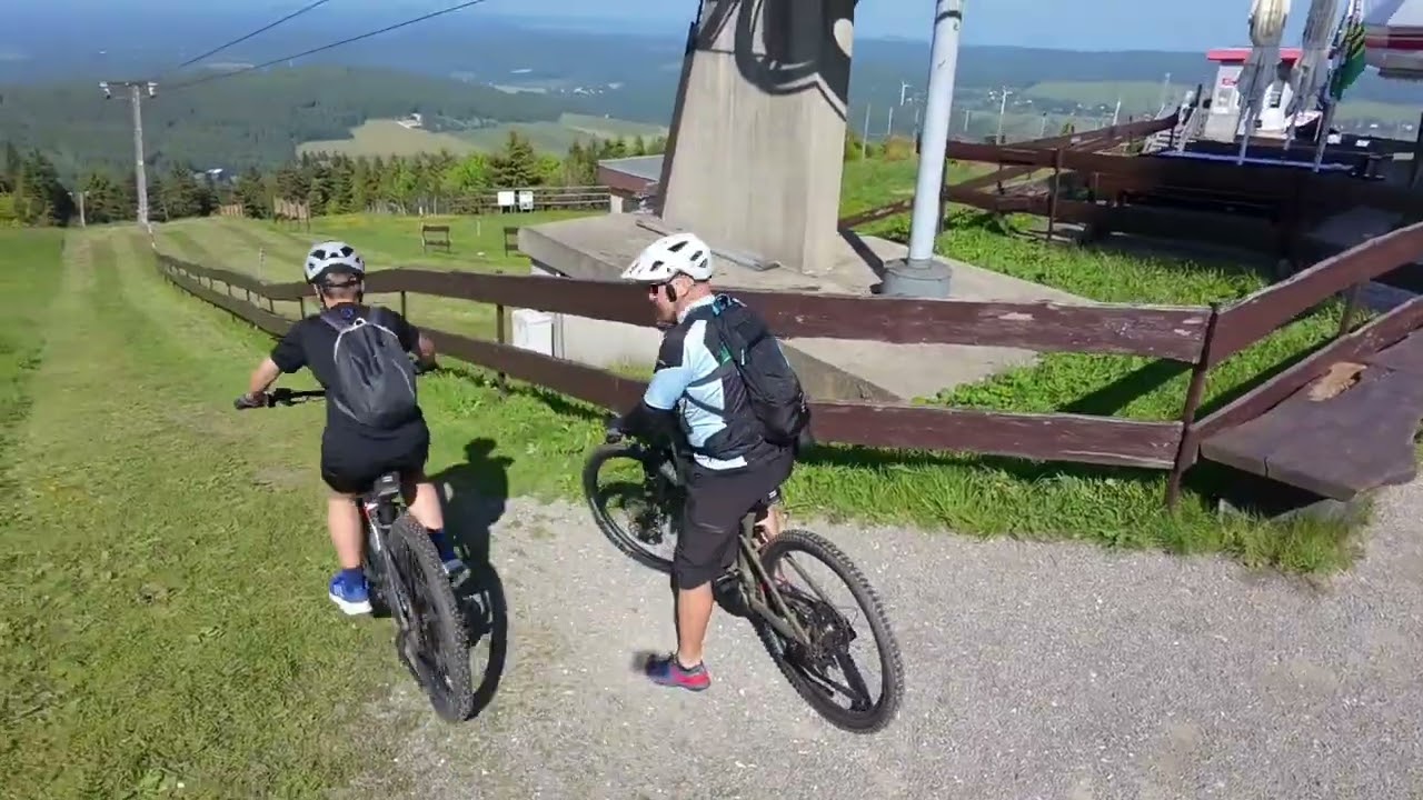 Fichtelberg Himmelsleiter mit Bike
