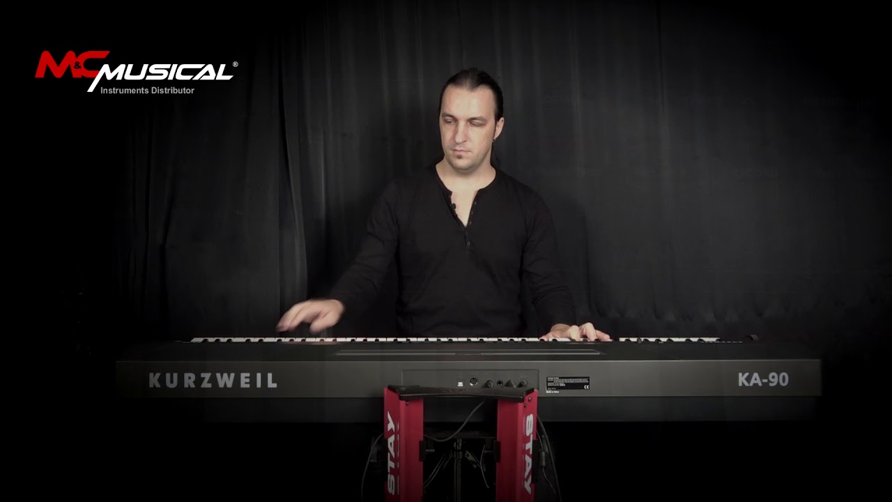 Prezentare pian digital Kurzweil KA90