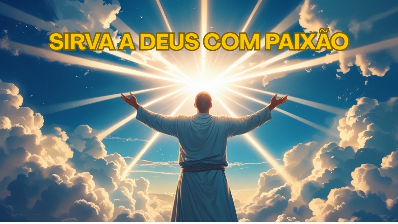 🙏 ORAÇÃO PODEROSA PARA SERVIR A DEUS COM PAIXÃO — Renove Seu Primeiro Amor e Sua Força Espiritual