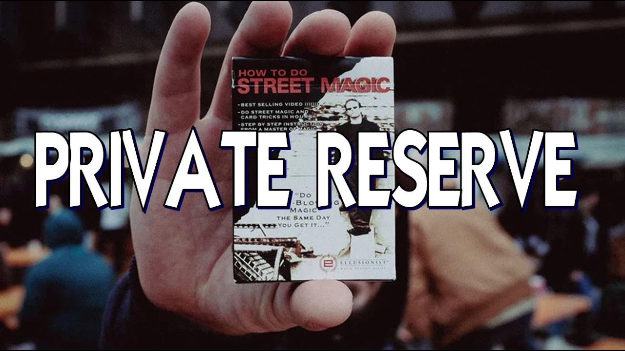 Deck Review - Street Magic Deck Private Reserve