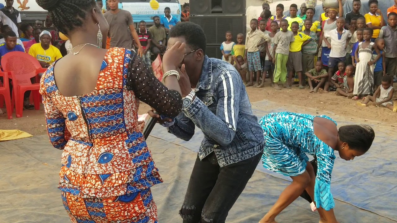 Sp. Stevoo stormed at Djagre Ndefi program Konkomba Yam market (Video)