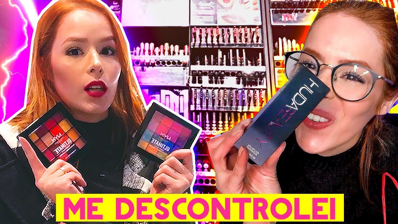 COMPRANDO MAQUIAGEM NA ITALIA! FIZ ESTRAGO!