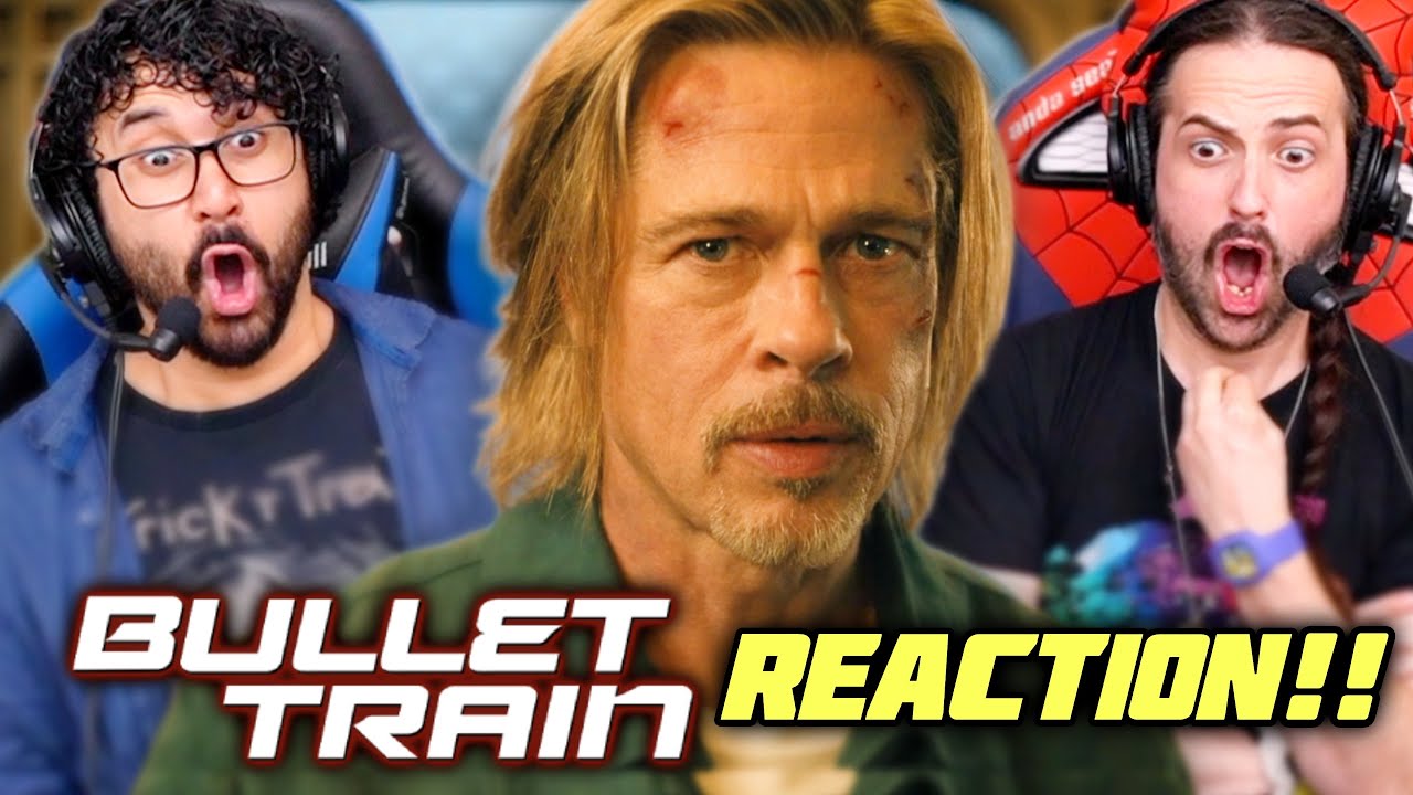 BULLET TRAIN MOVIE REACTION!! First Time Watching! Full Movie Review | Brad Pitt | Bad Bunny