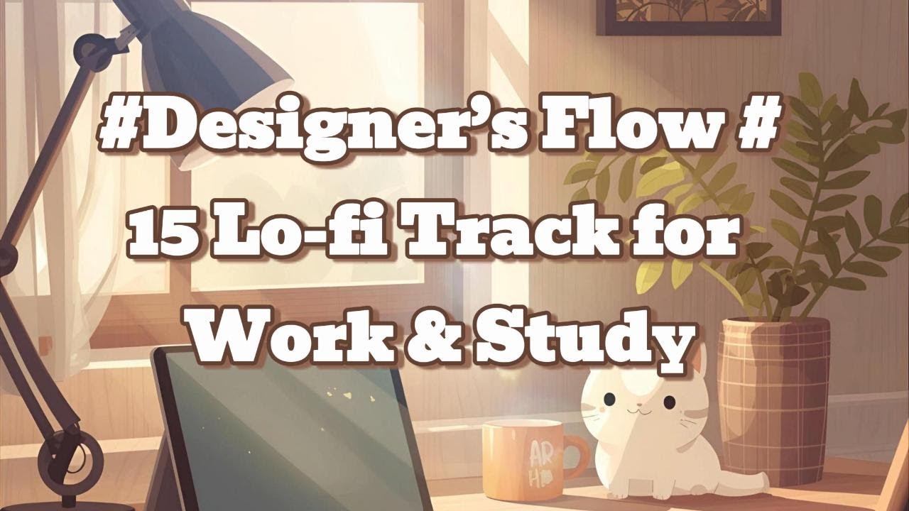 Week #11 | Designer’s Flow – Creative Lofi Beats for Focus & Inspiration • Bright Pads