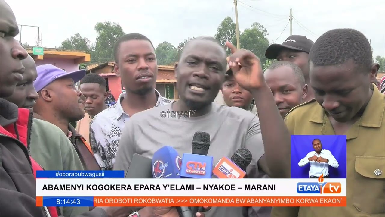 Nyakoe-Marani road tarmacked after a long wait in Kitutu Chache South