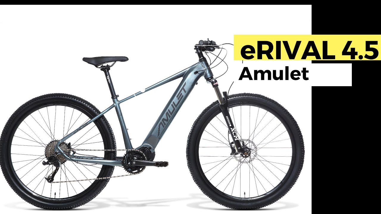 Ebike Amulet eRival 4.5  📍 motor bosh, batéria samsung 720Wh, SR suntour vidla