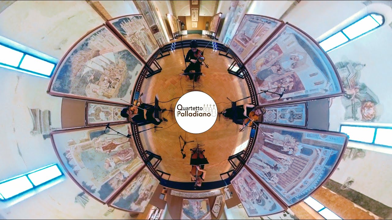 Claude Debussy - String Quartet in G minor, Op.10 | 360° Video | Ambisonic 360° Sound