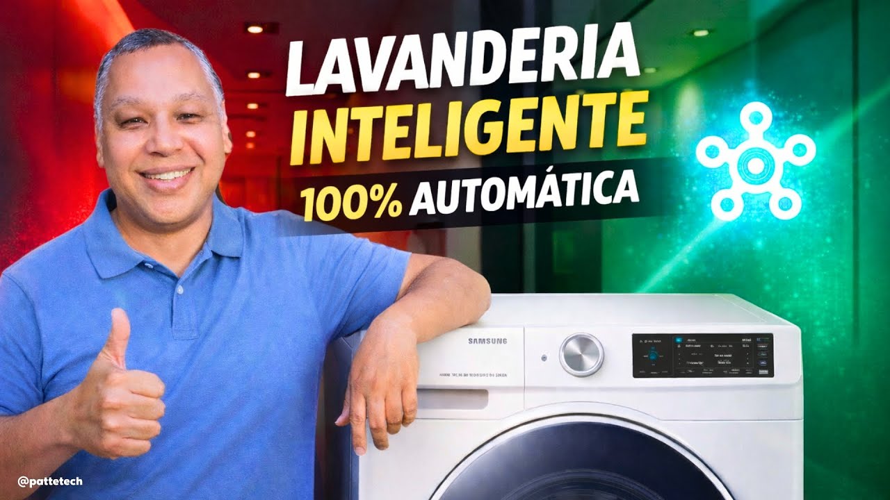 TRANSFORMEI MINHA LAVANDERIA! 🚦 Deixei minha Lava e Seca Inteligente