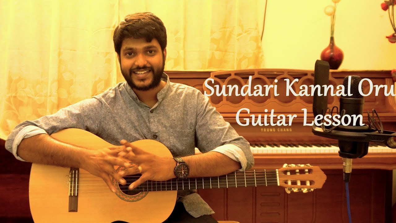 How to play Sundari Kannal | Fingerstyle Guitar Tutorial | Lead | Chord | Bass | Tabs | Ilayaraja