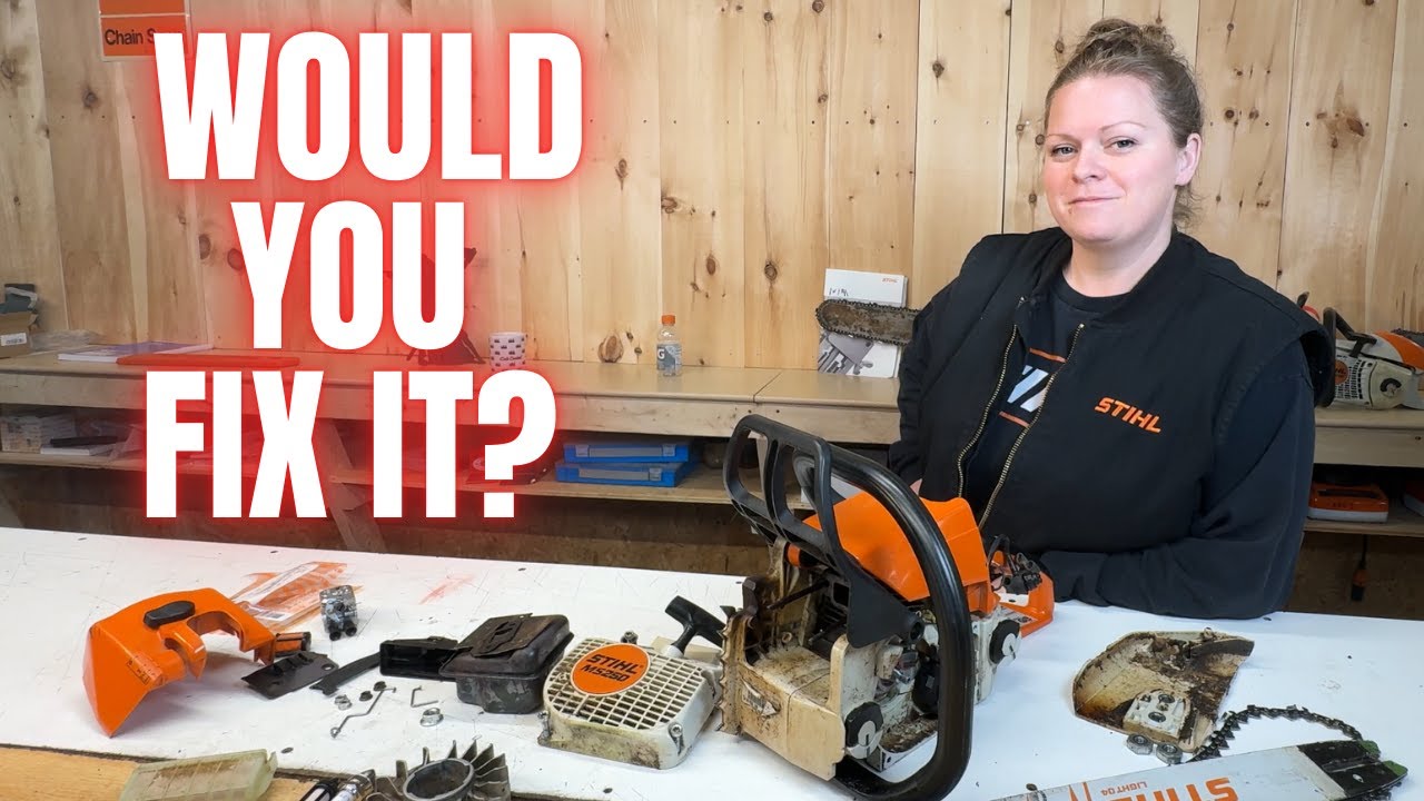 Abandoned  |   Stihl MS250 Chainsaw Needs Someone To Love It
