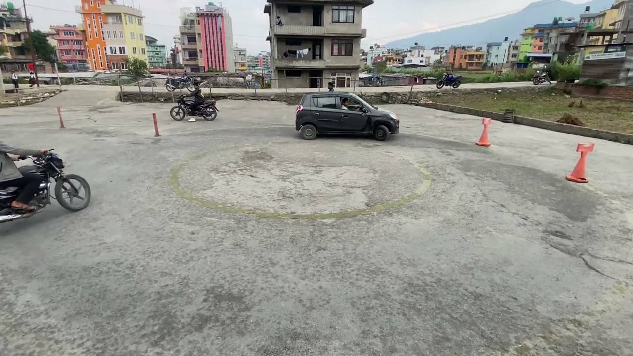 Car Trial in Nepal 70%with all the rules pratice day 11