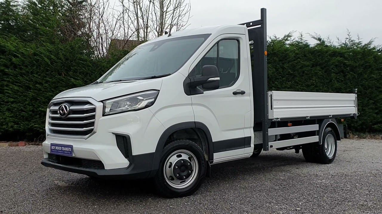 Maxus Deliver 9 - UK Truck Bodies Tipper - Dual Rear wheels - Rear wheel drive - Euro 6