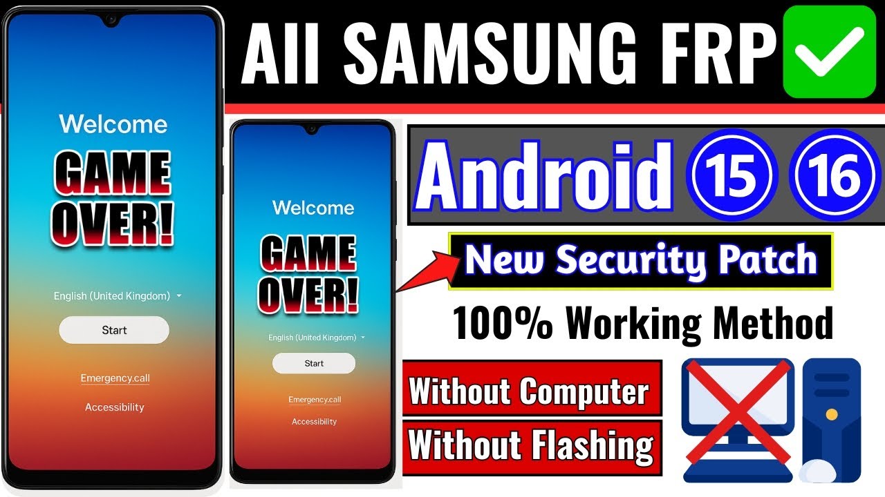 🔓 Samsung FRP Bypass 2025 | Android 15/16 | 100% Working New Method | No PC Needed