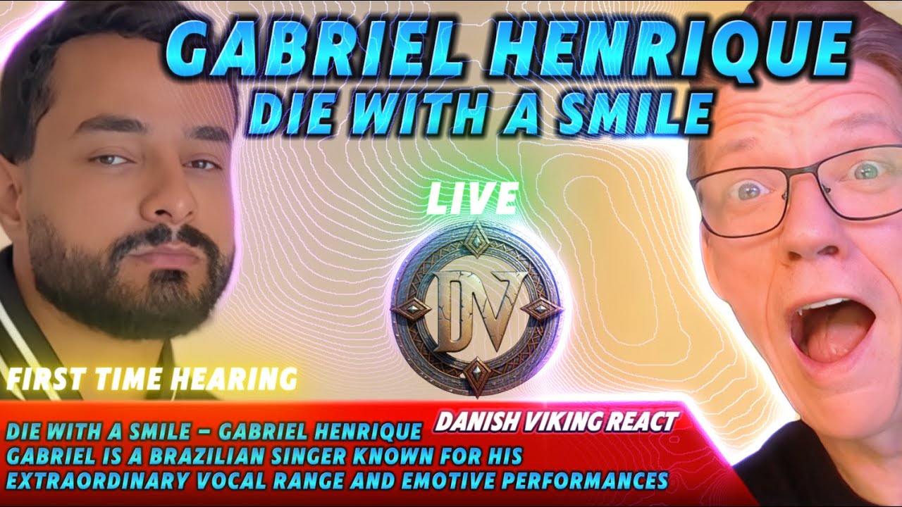 Reaction to Gabriel Henrique Die With A Smile #reaction #gabrielhenrique #gabrielhenriquereaction