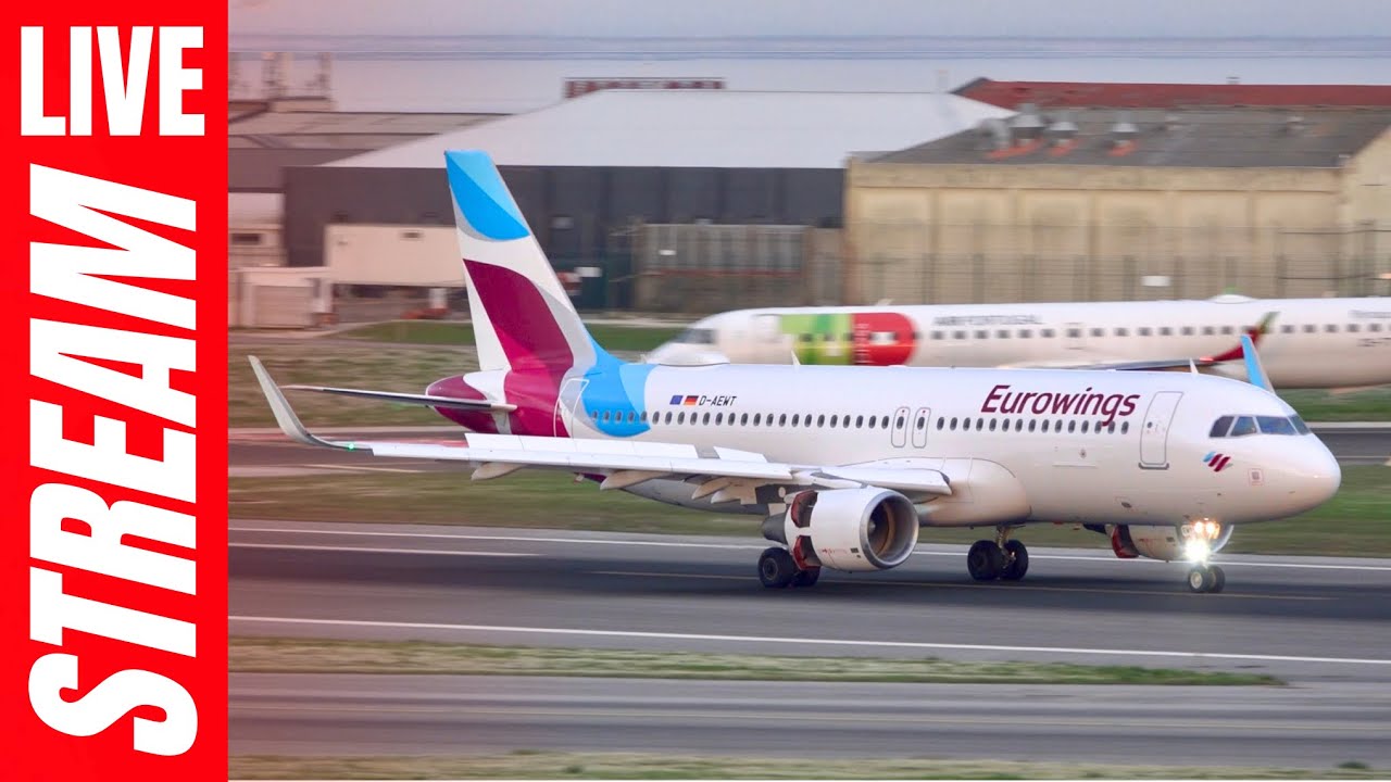 🔴 Lisbon Airport LIVE Plane Spotting Part 2