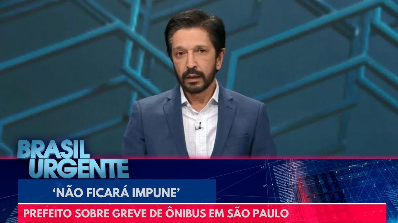 'Essa atitude não ficará impune', diz prefeito sobre greve de ônibus em SP | Brasil Urgente