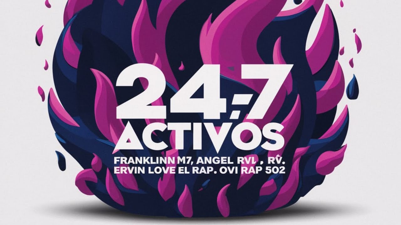 24-7 Activos Franklinn M7 Ft Ervin love rap, Angel Rv, Ovi rap 502 (video lyric) #talentourbano