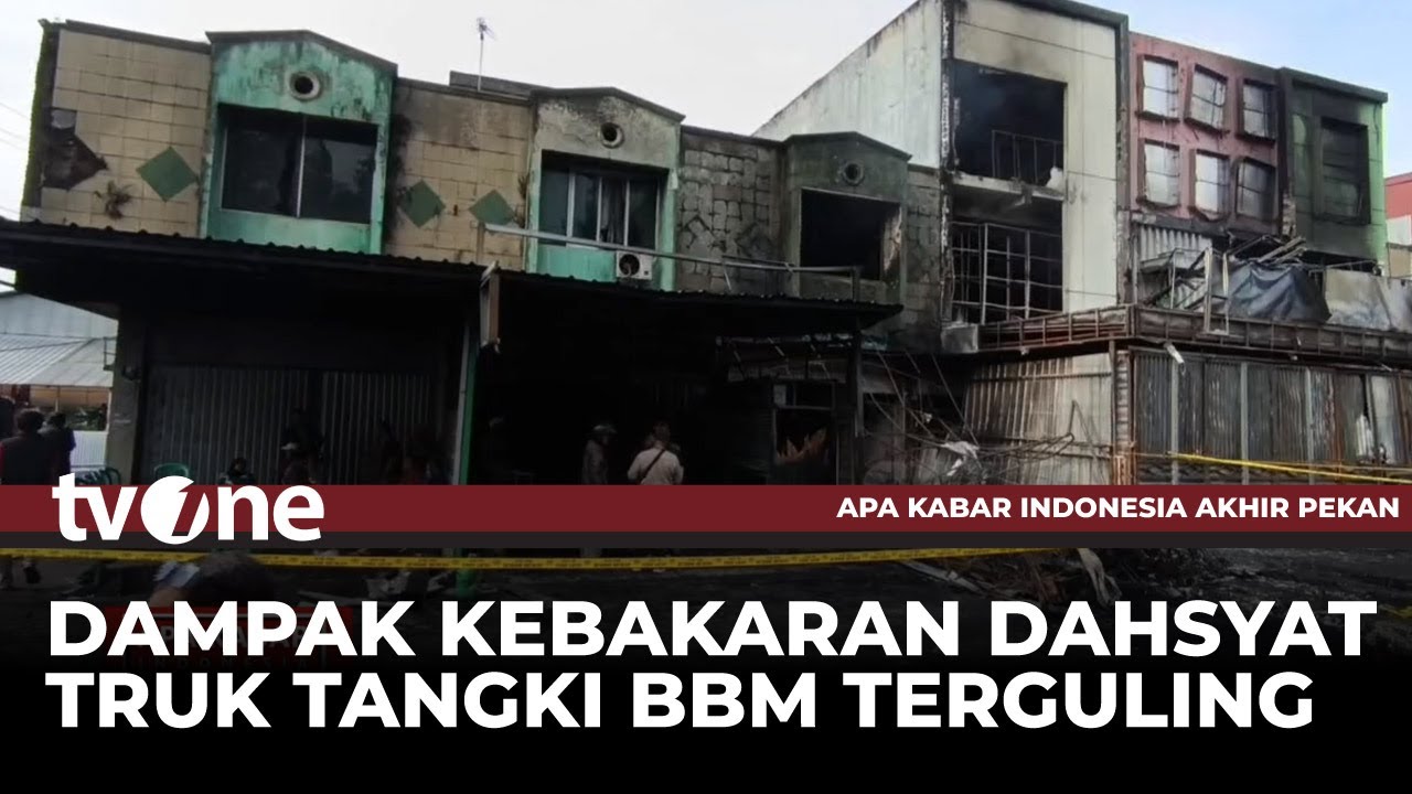 Polisi Selidiki Penyebab Kebakaran Hebat Usai Truk Tangki BBM Terguling di Cianjur | tvOne