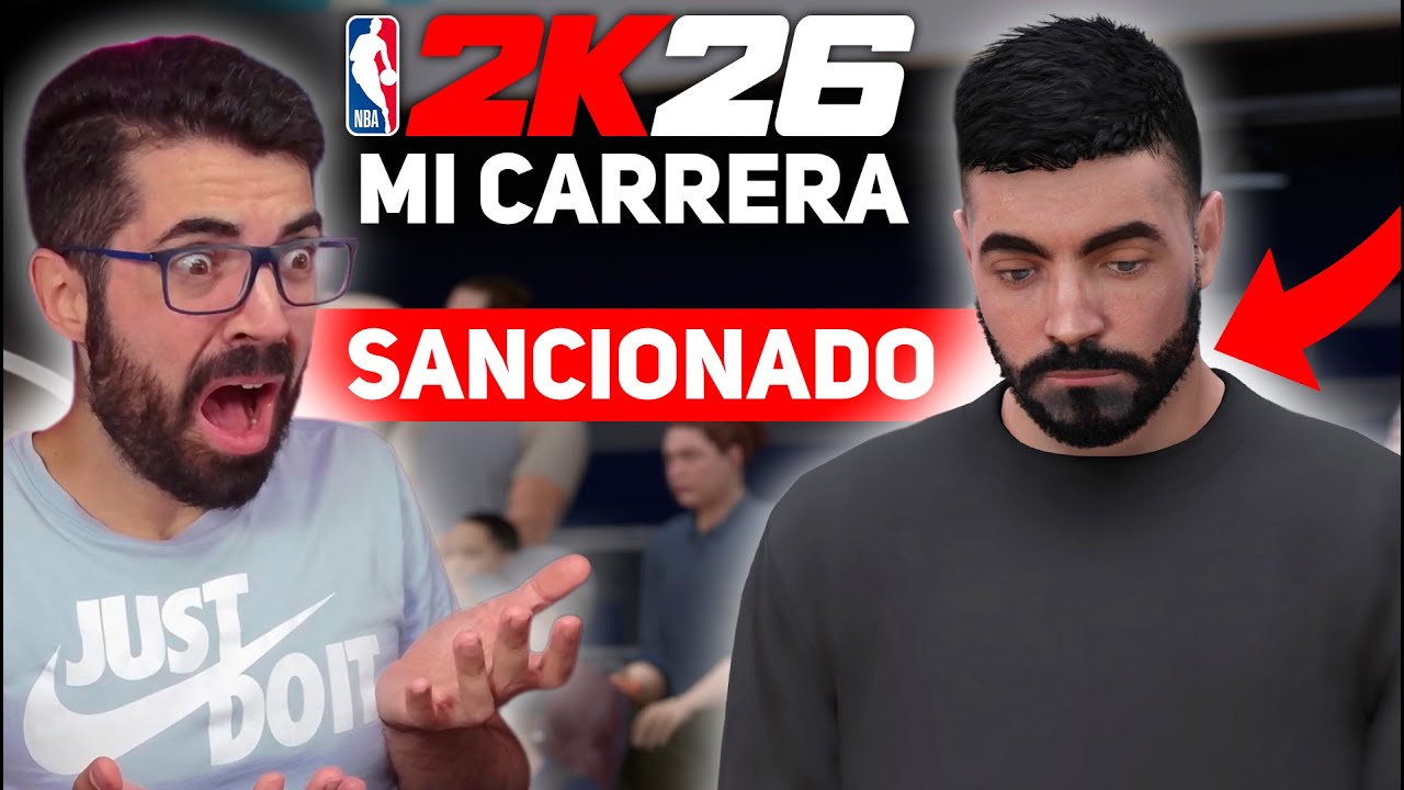 ¡Me SANCIONAN! NBA 2K26 MI CARRERA #4 - AIRCRISS