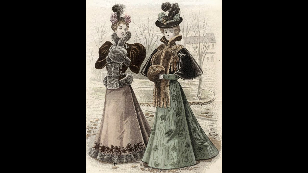 Victorian Women Keeping Warm