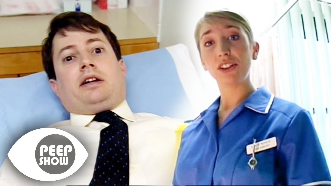 Mark Gets Fondled By A Nurse - Peep Show