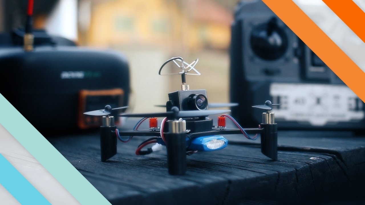 DM002 FPV DIY Quadcopter Review & Flight