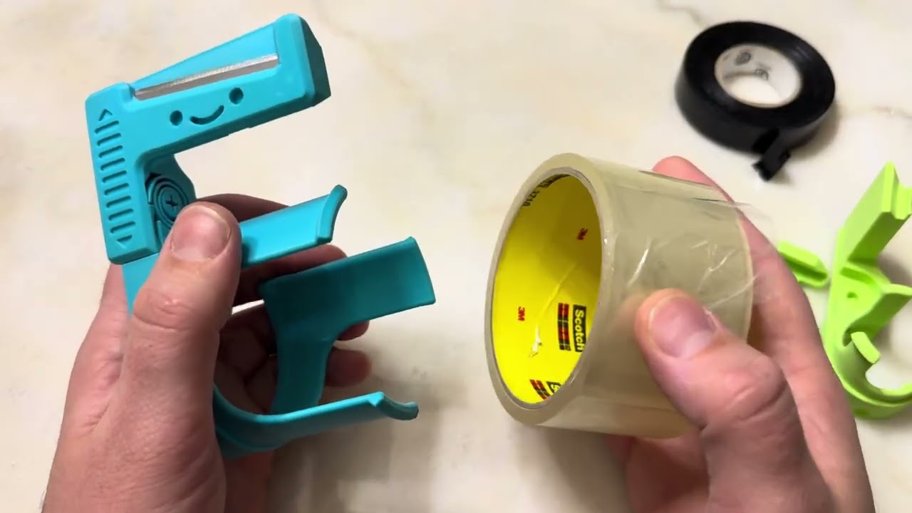 Retractable Tape Cutter Assembly and Demo