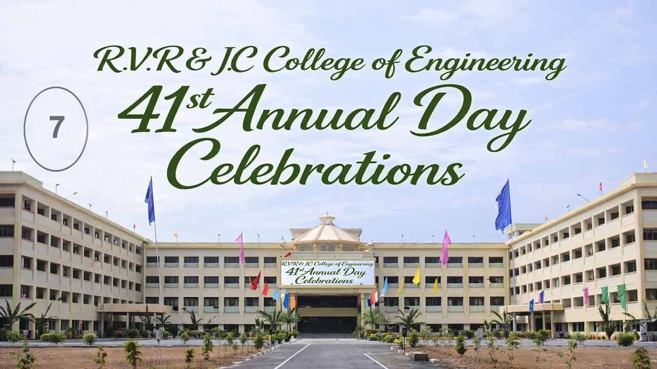 R V R & J C College of Engineering 41st Annual day Celebrations