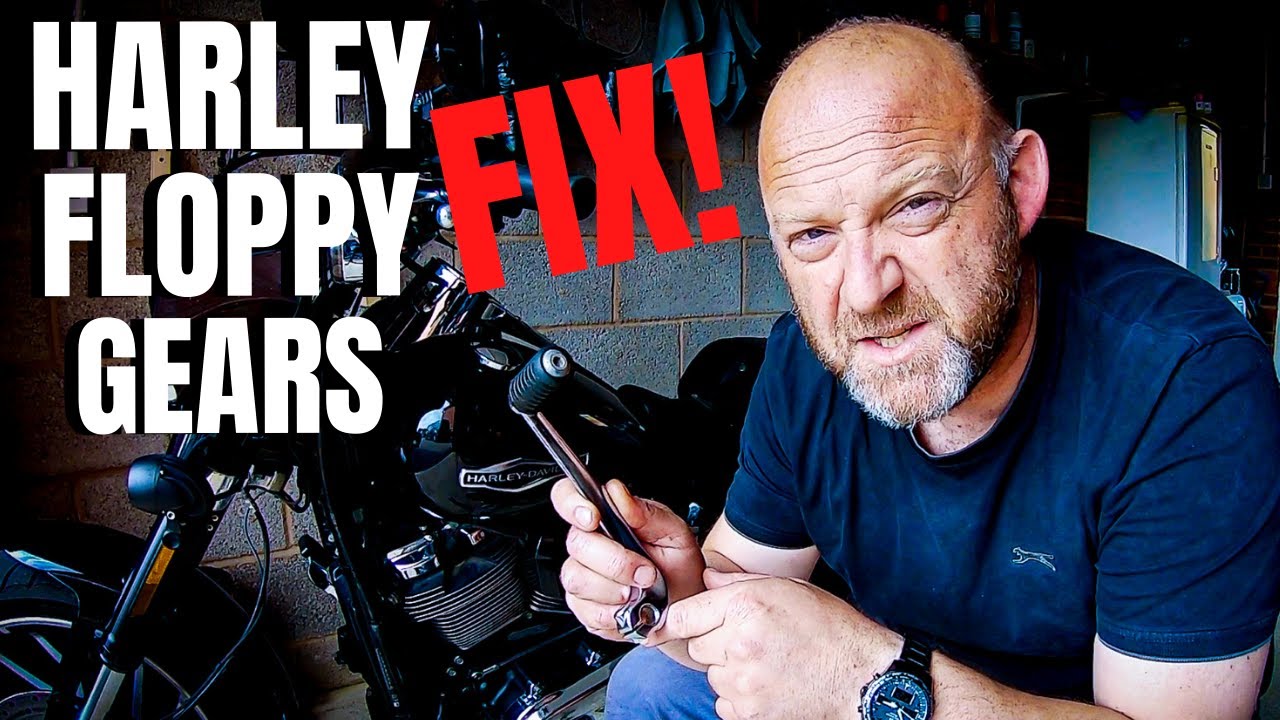How To Fix Harley Davidson Floppy Gear Shift Lever | H-D Gear Shift Fault Fix