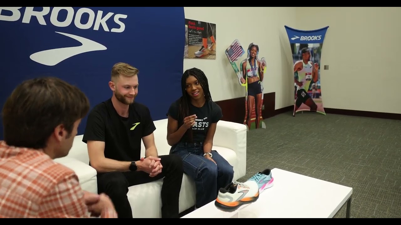 Josh Kerr and Nia Akins Interview at The Running Event