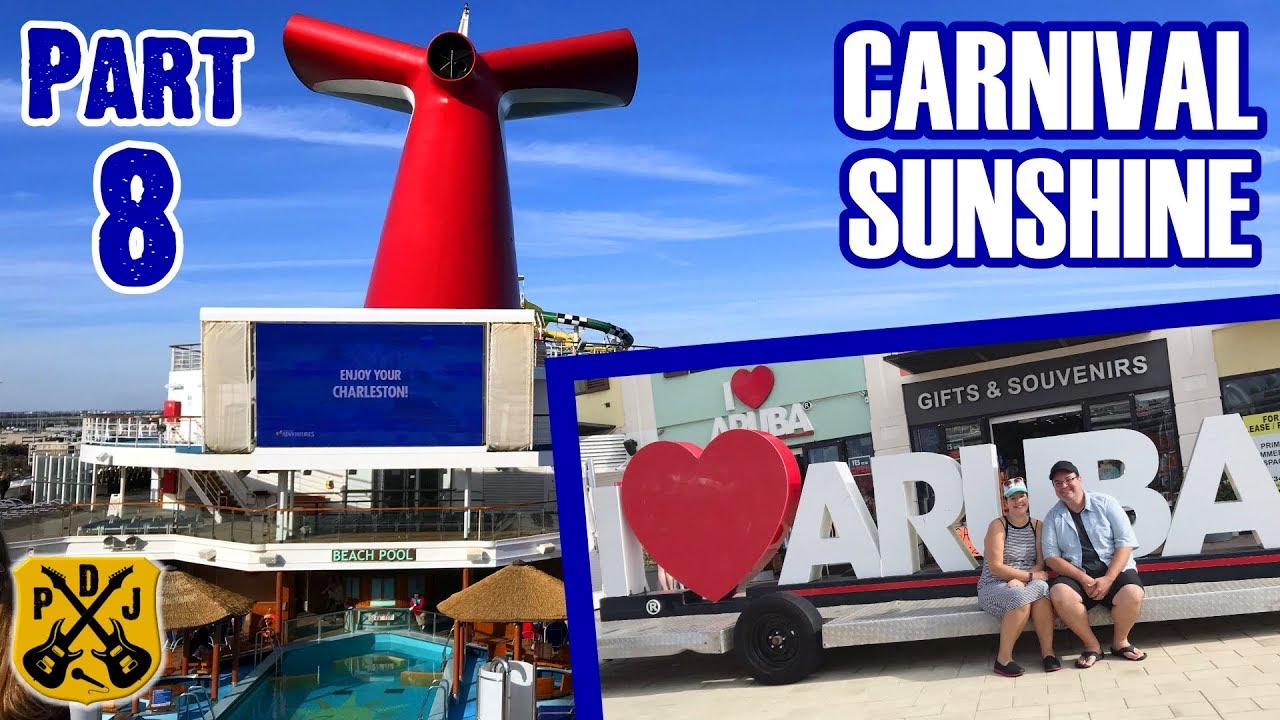 Carnival Sunshine Cruise Vlog 2019 #8 - Aruba, Rockabeach Tours, Full-Day Island Tour - ParoDeeJay
