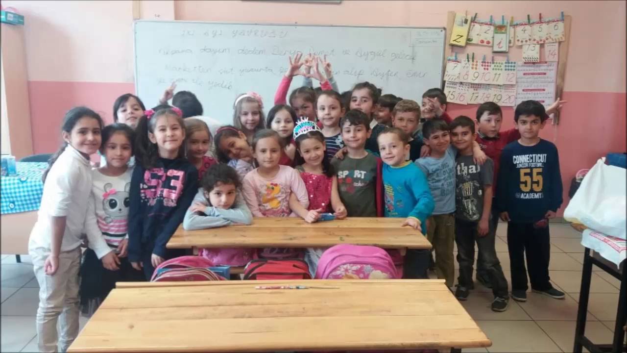 Oğuzhan İlk Okulu 1/K Sınıfı Küçüklükleri Ve Büyüklükleri!