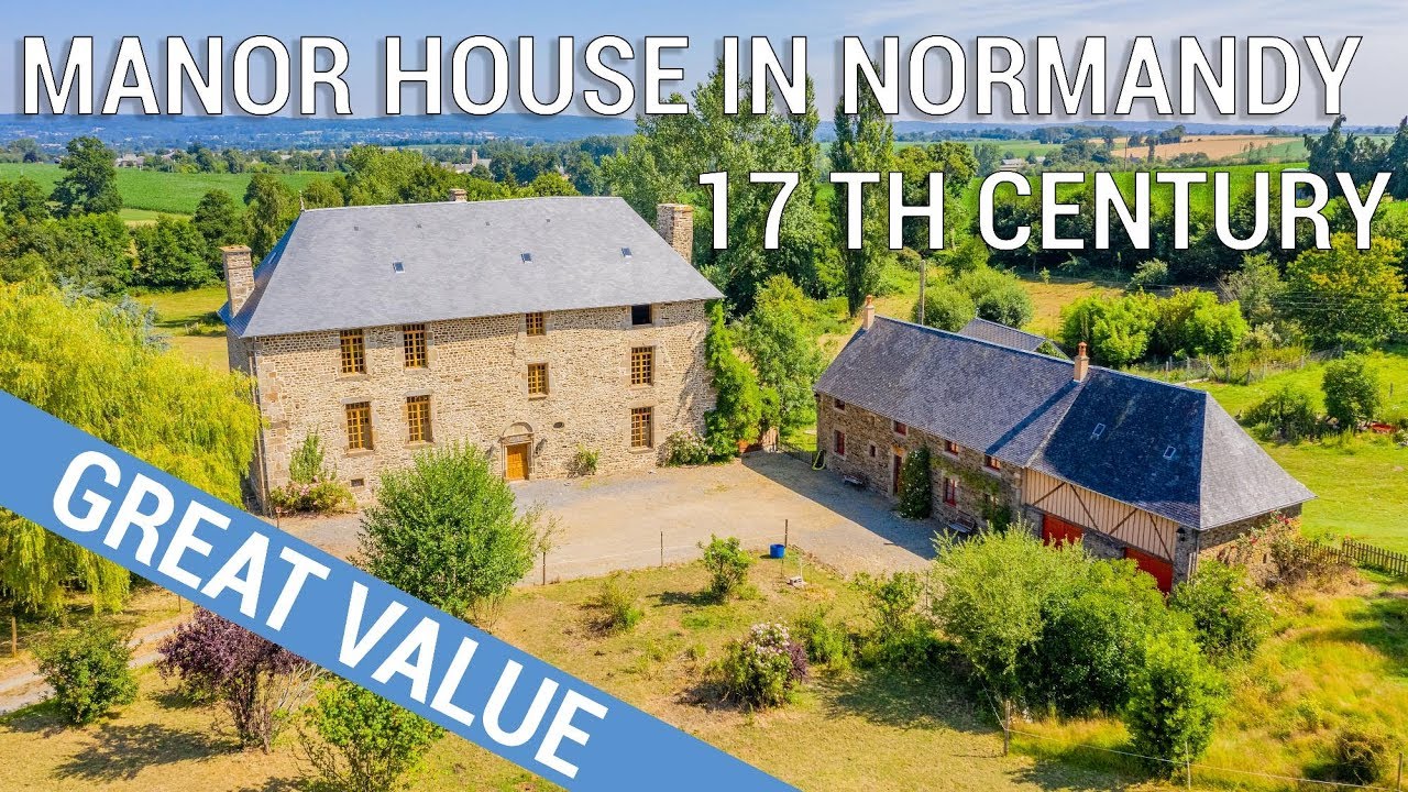 Authentic manor house for sale in Normandy, with gite and equestrian domain - Ref.: 90422RL50