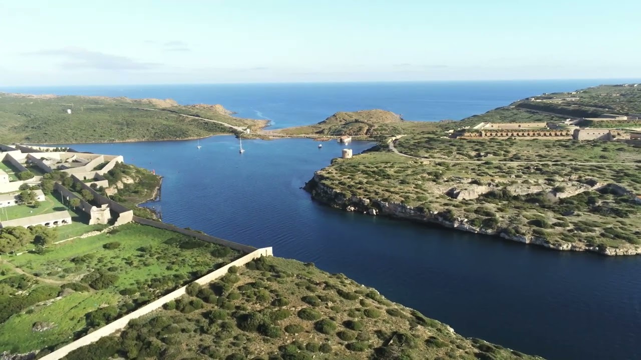 Menorca - Lazareto, puerto de Mahón