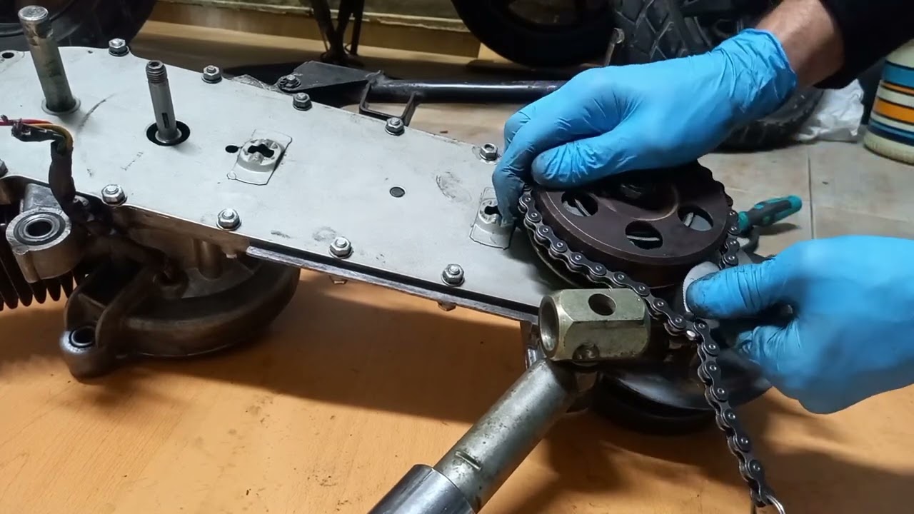 Montar embrague, correa y variador Vespino GL. | Moto vespino gl no arranca | Cap.08