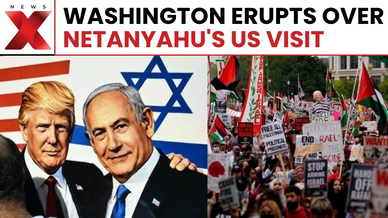 World News: Netanyahu Faces Public Backlash During Washington Trip | NewsX