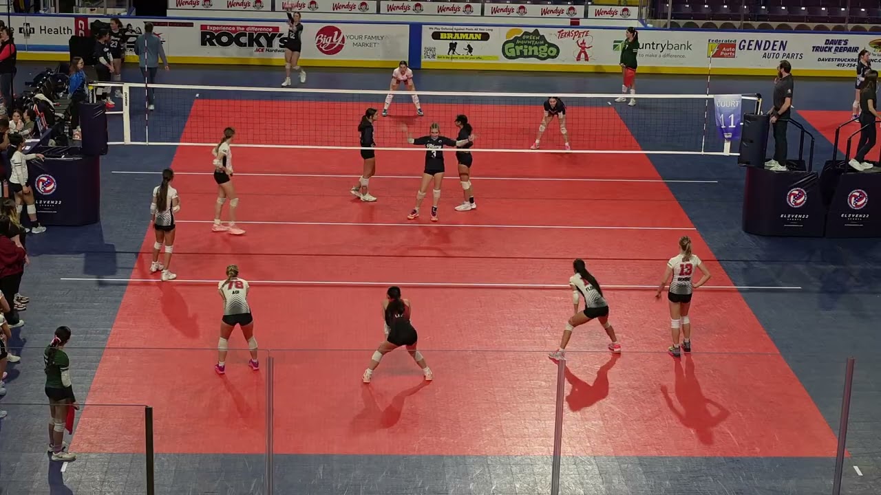 Nike Volleyfest Game 1   15D vs Sporting Albany Girls 15U