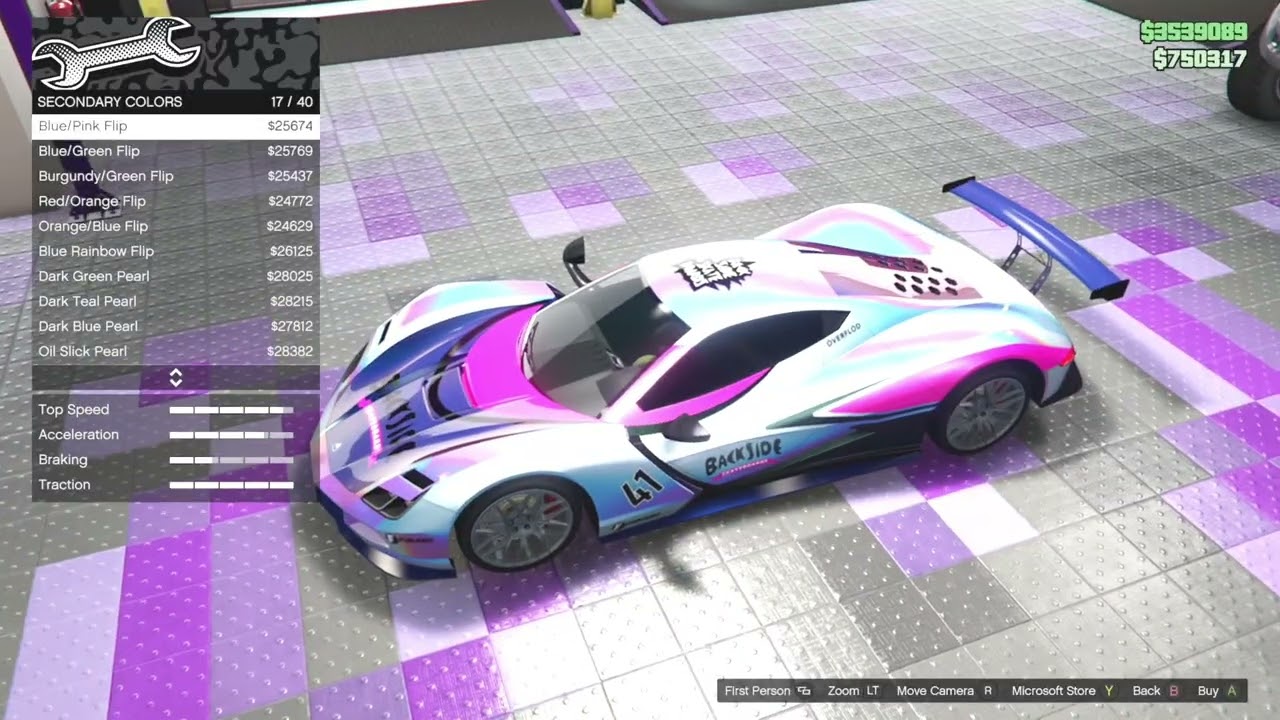 OVERFLOD SUZUME #CUSTOMIZATION #GTASUPERCARS #GTAONLINE