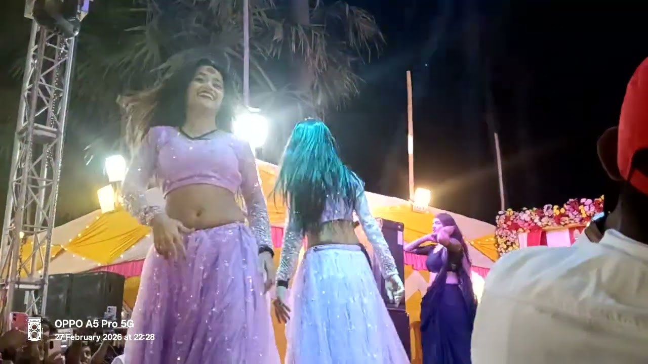Mahi Manisha stage show chandasi 🫰