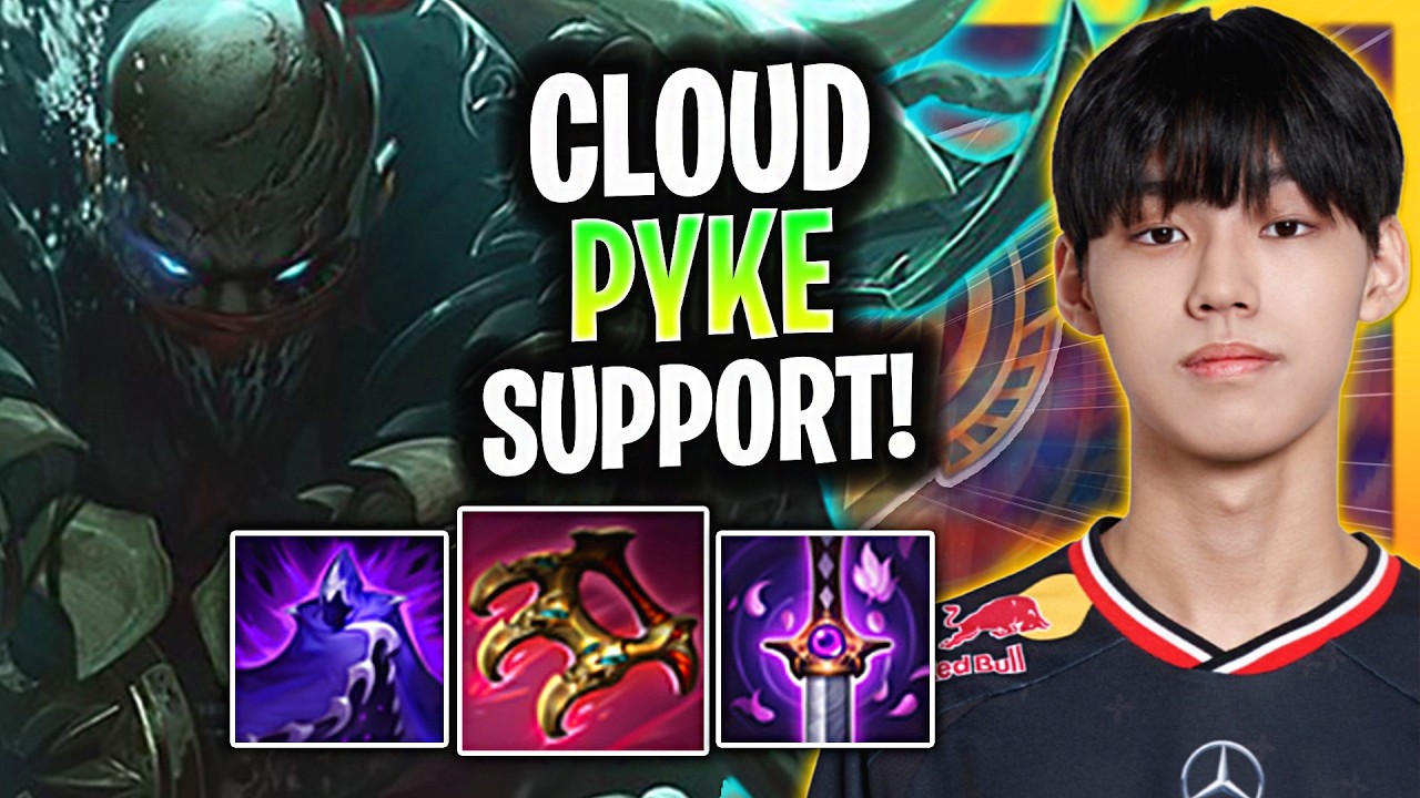 T1 CLOUD PYKE PLAYMAKING MASTERCLASS! | T1 Cloud Pyke SUPPORT Guide Patch 26.3 High Elo