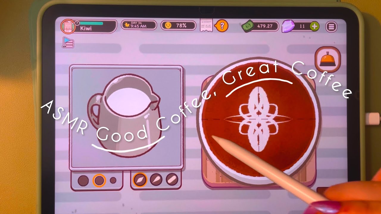 ASMR iPad Good Coffee, Great Coffee ☕️✨