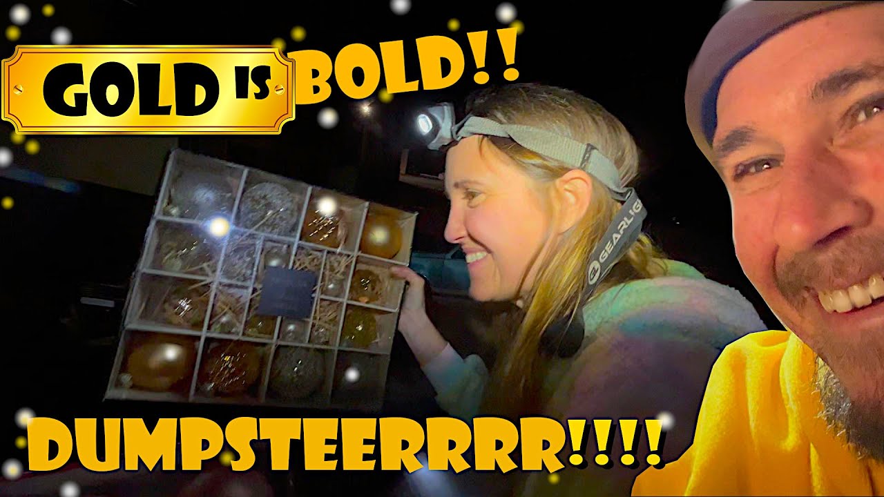 Unplanned Dumpster Dive! ((GOLD IS BOLD!!))  Let the Treasure Hunt Begin!
