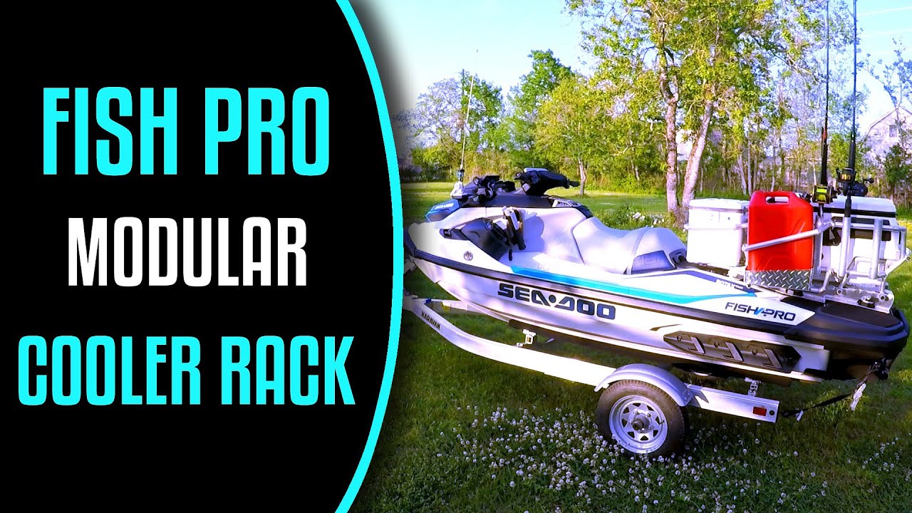 FISH PRO 70 qt ALUMINUM MODULAR COOLER RACK