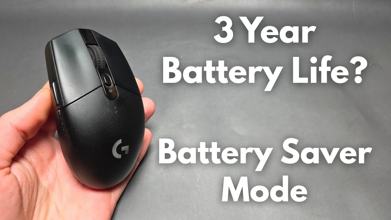 Logitech G305 / G304 &mdash; Как включить режим экономии заряда батареи и увеличить срок службы батареи...