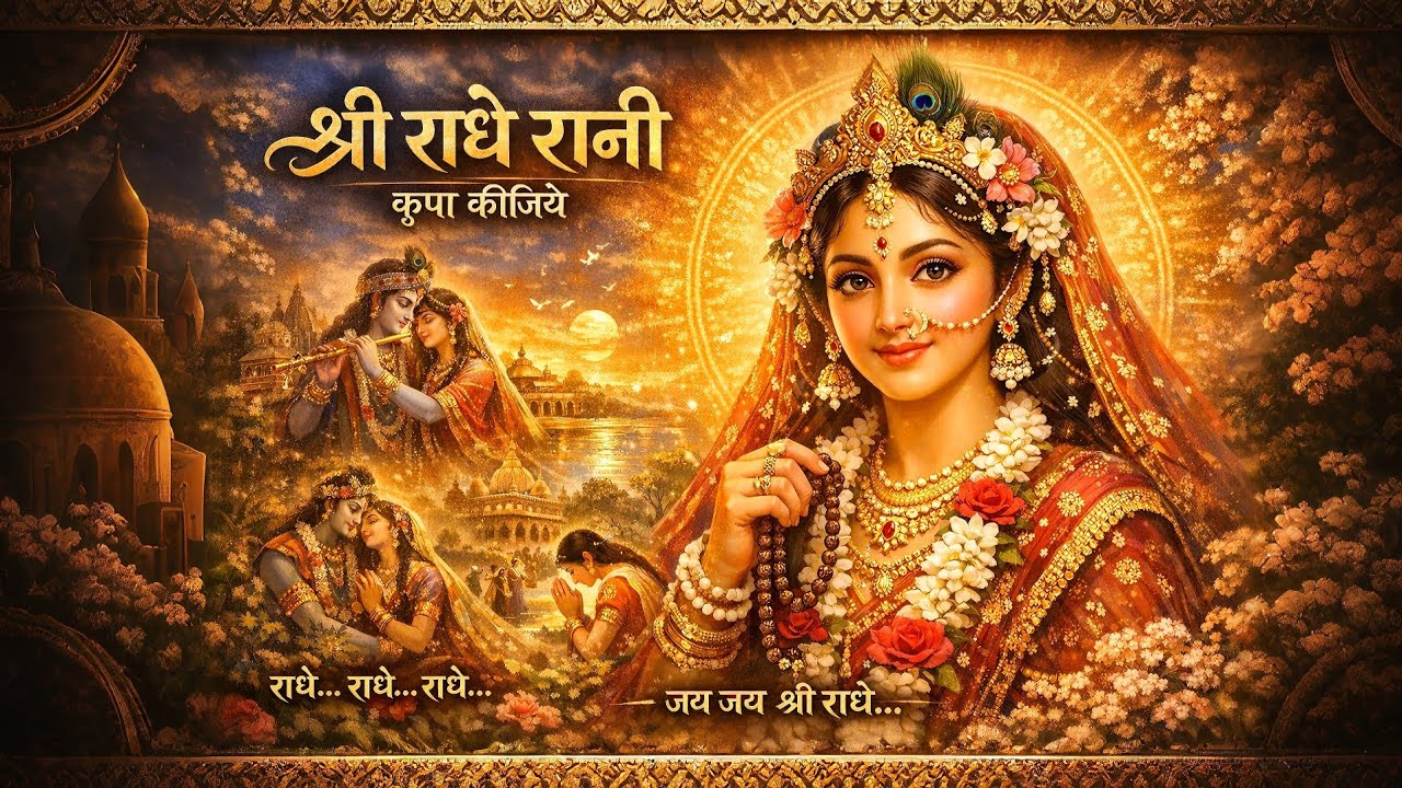 🌸 श्री राधे रानी कृपा कीजिये 🌸 | हृदय को छू लेने वाला भजन #radharani #bhajan 