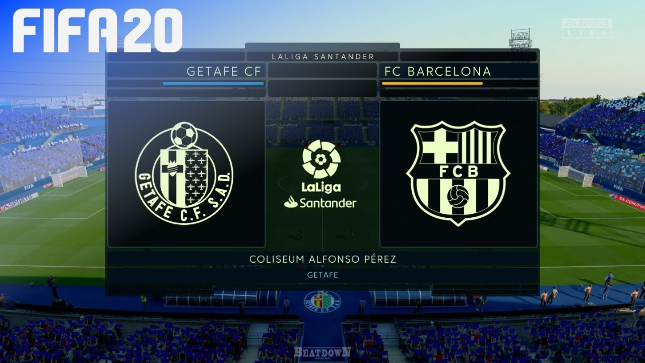 FIFA 20 - Getafe CF vs. FC Barcelona @ Coliseum Alfonso P&eacute;rez