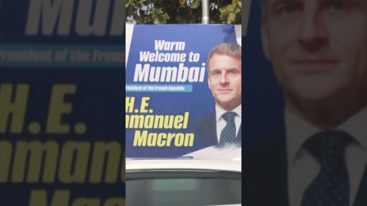 BREAKING: India Prepares Grand Welcome for Macron Mumbai Streets Buzz with Excitement | AC14