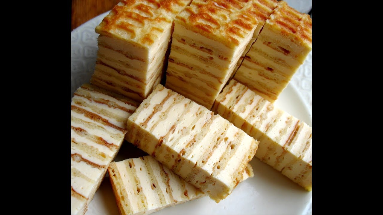 Keptų vaflių tortas